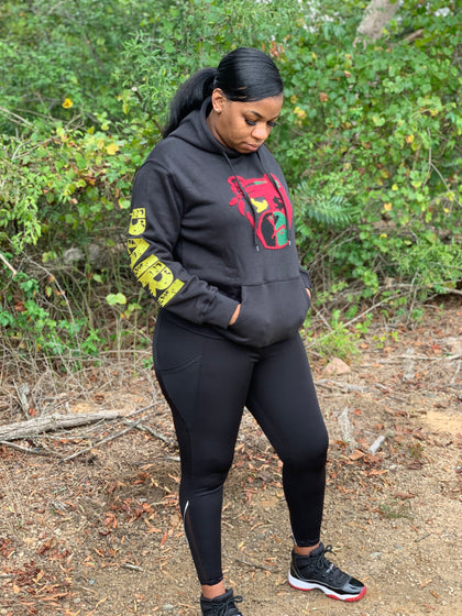 Secure The Bag (STB) Unisex Chenille Hoodie Black (Pre Order Only)