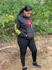 Secure The Bag (STB) Unisex Chenille Hoodie Black (Pre Order Only)