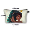 RAIRI-Nubian Queen Cosmetic Bag